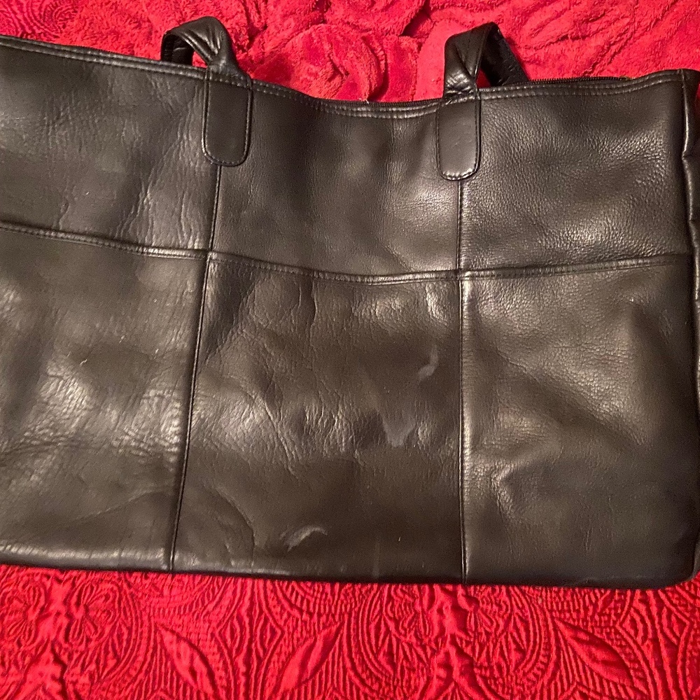 Clara American New York City top grain leather business bag